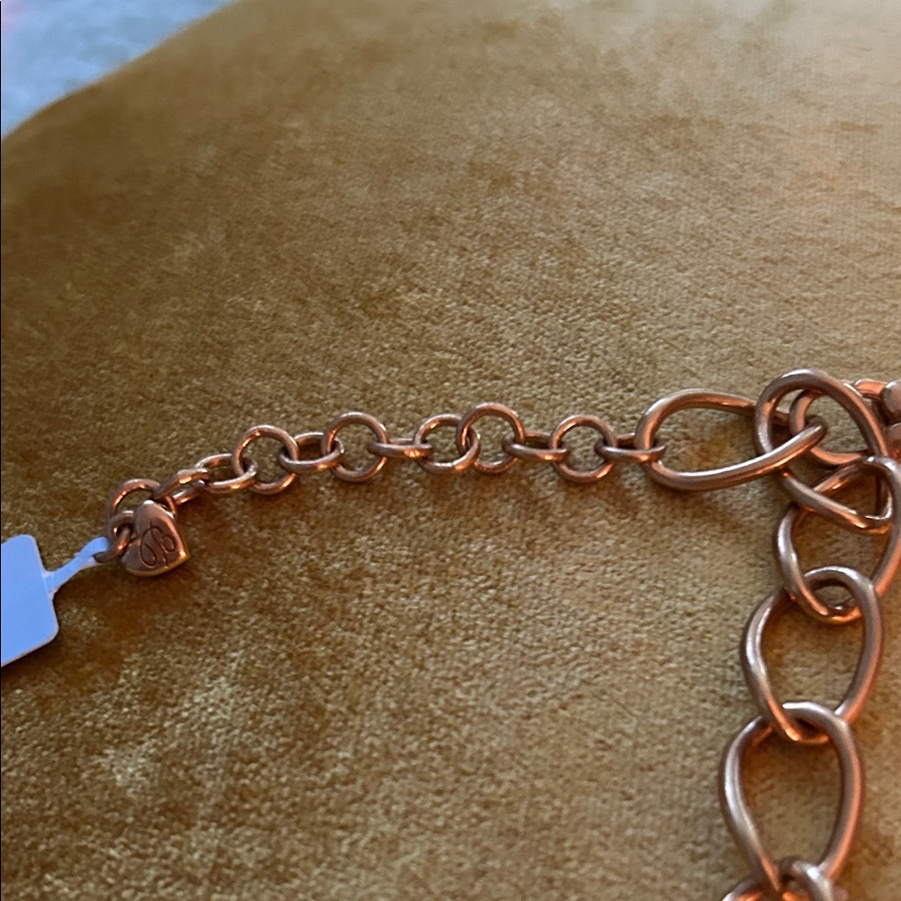 BRIGHTON Elegant Chain Necklace NWT. Cost $126 Heavy - Picture 8 of 10